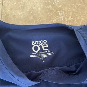 Barco One Blue Scrub Top and blue Scrub pants men's size large